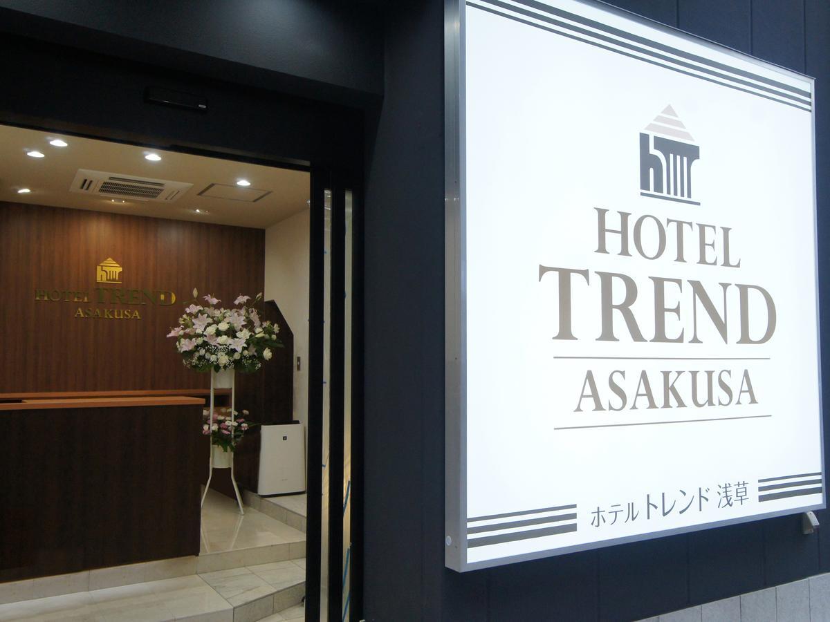 Hotel Trend Asakusa Tokyo prefektur Exteriör bild