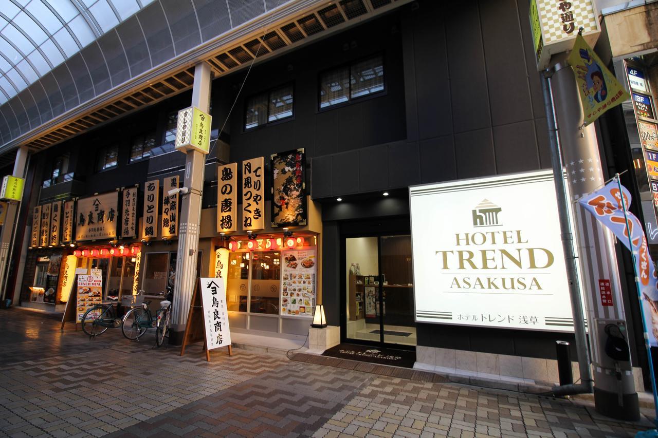 Hotel Trend Asakusa Tokyo prefektur Exteriör bild