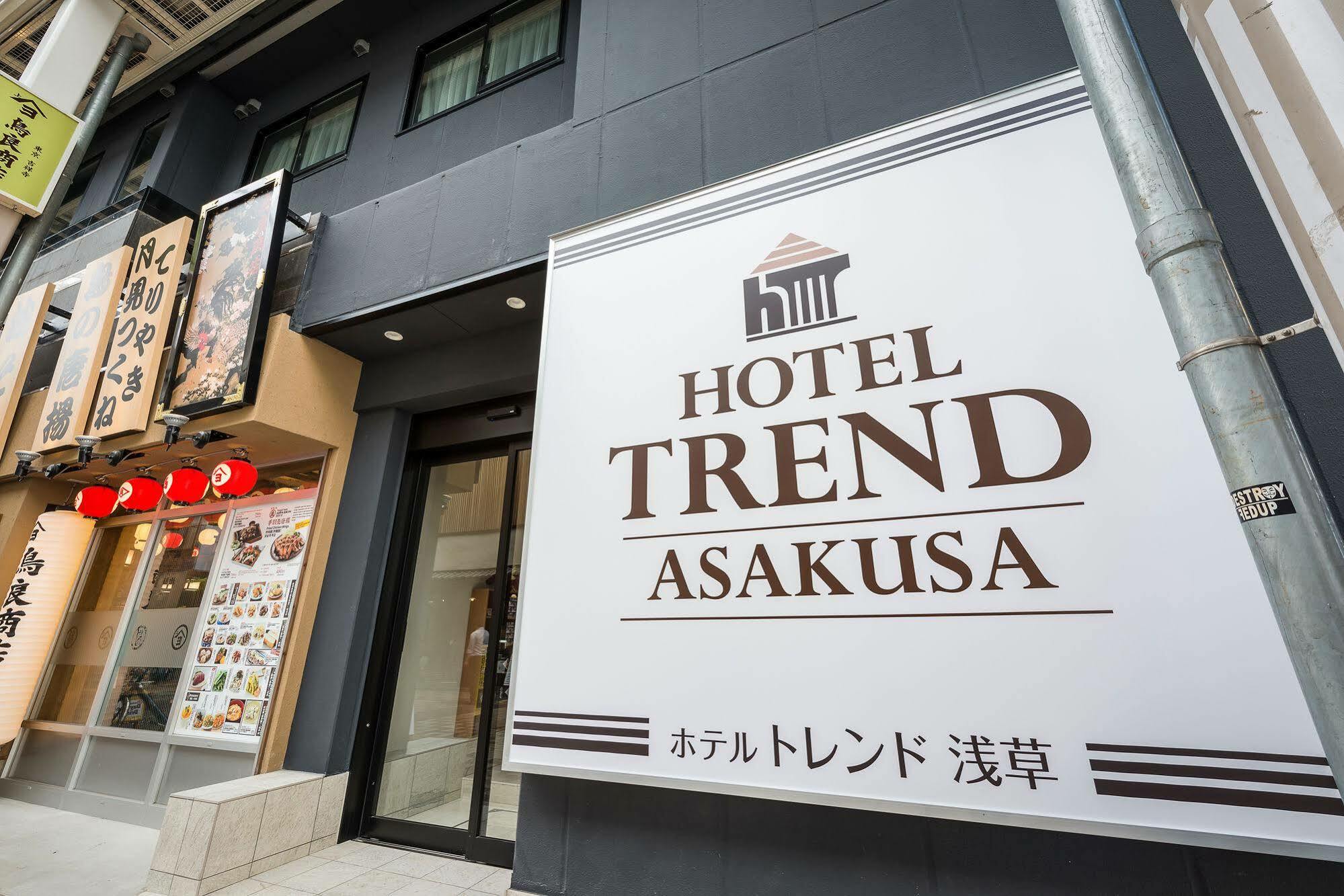 Hotel Trend Asakusa Tokyo prefektur Exteriör bild