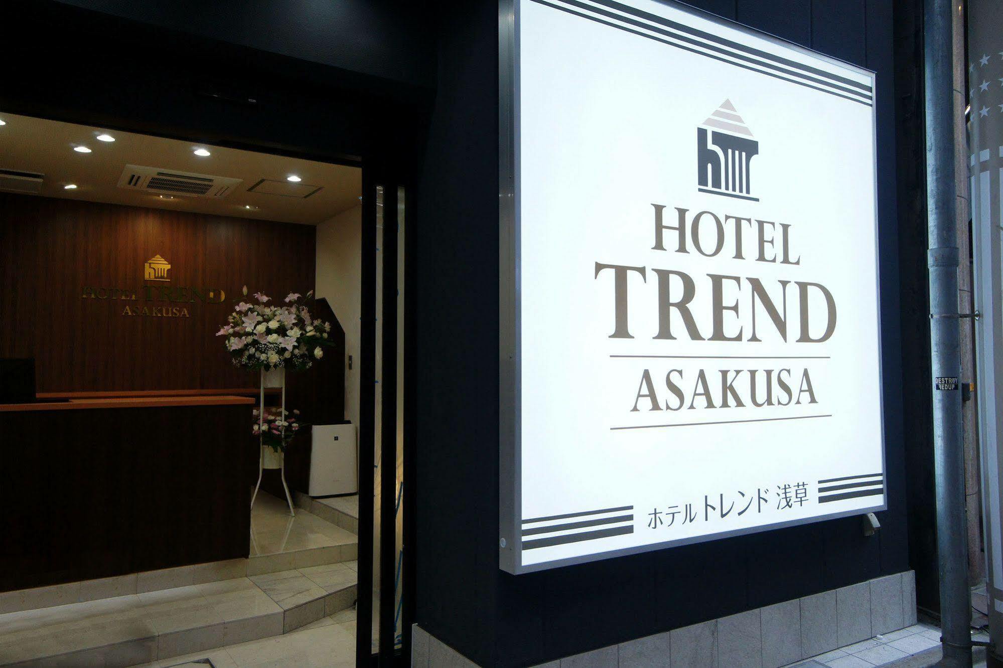 Hotel Trend Asakusa Tokyo prefektur Exteriör bild